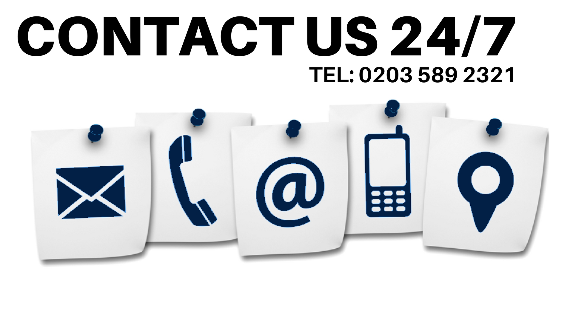 Contact us 24/7